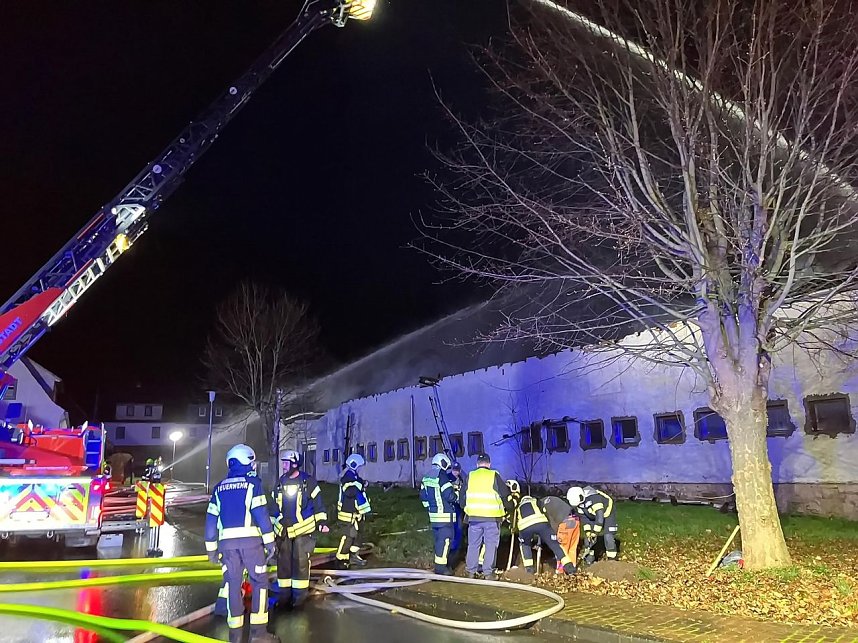 Gro&szlig;brand in Steinheuterode