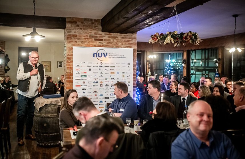 Weihnachtsfeier des Nordth&uuml;ringer Unternehmerverbandes