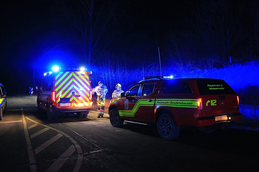 Unfall mit schwer verletztem Mann