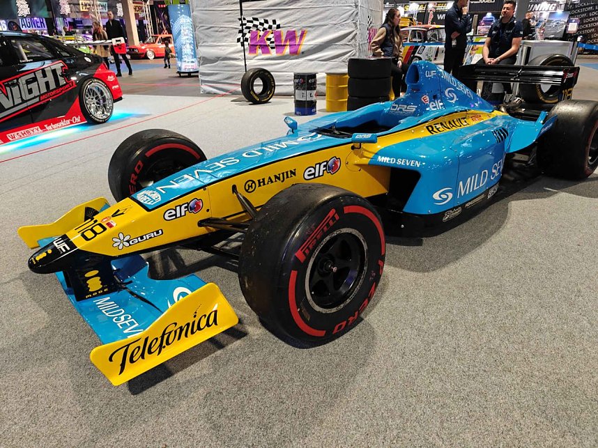 Peter Blei unterwegs auf der Automesse Erfurt