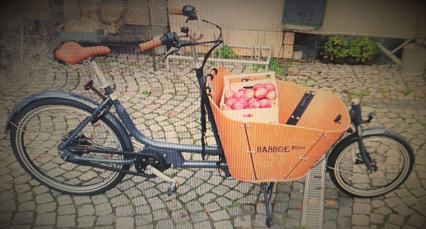Bild des Lastenrades