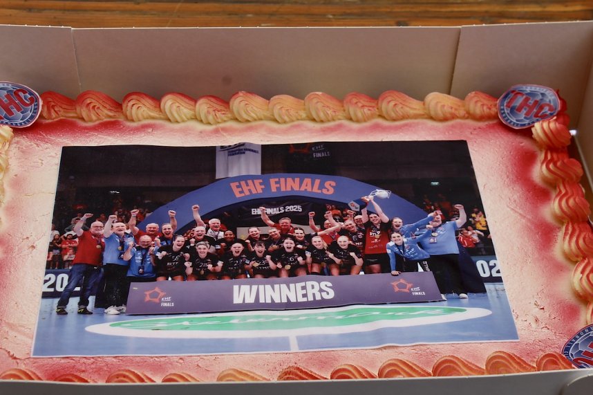 Empfang der Europacup-Siegerinnen in Bad Langensalza