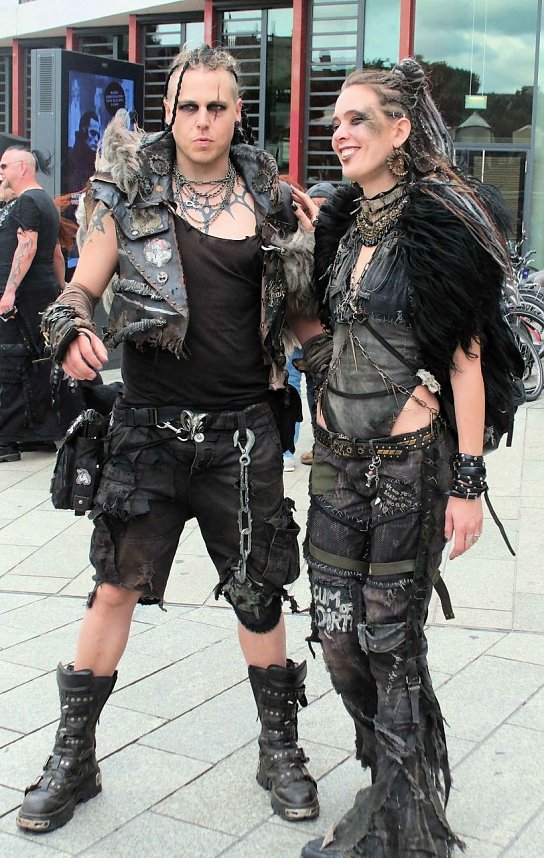 Peter Blei beim "WGT" in Leipzig