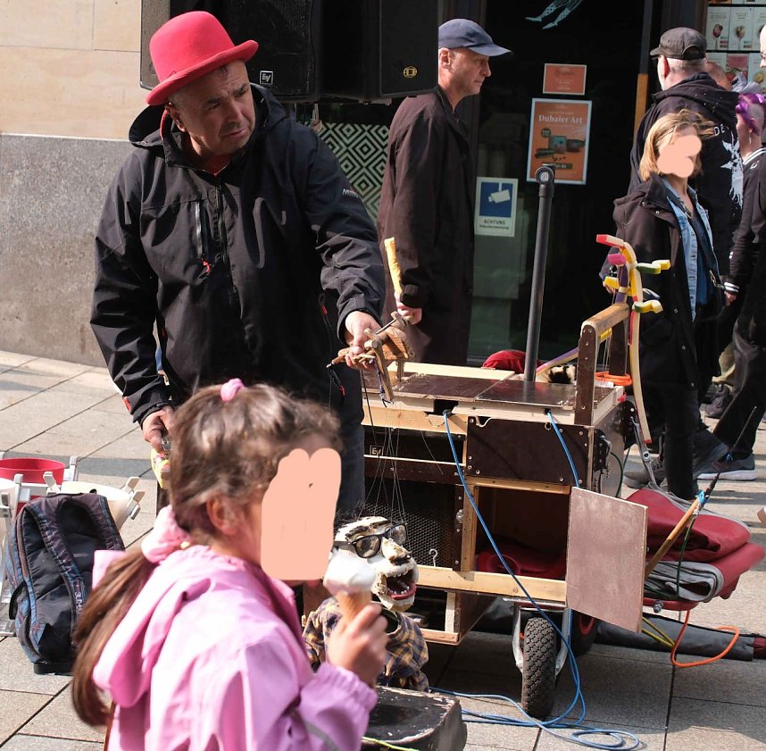 Peter Blei beim "WGT" in Leipzig