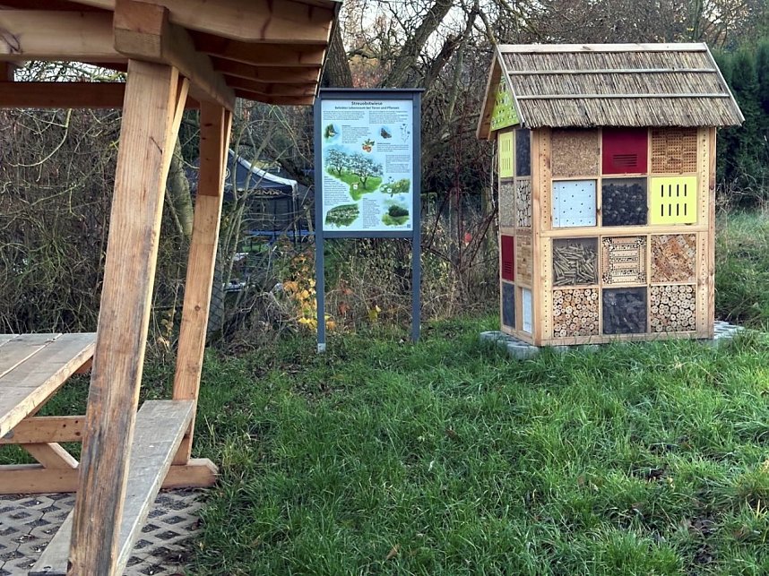 Der Dorfgarten in Hundeshagen w&auml;chst weiter