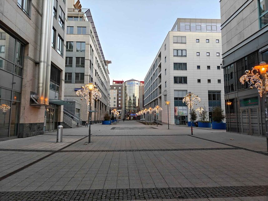 Peter Blei unterwegs in Magdeburg