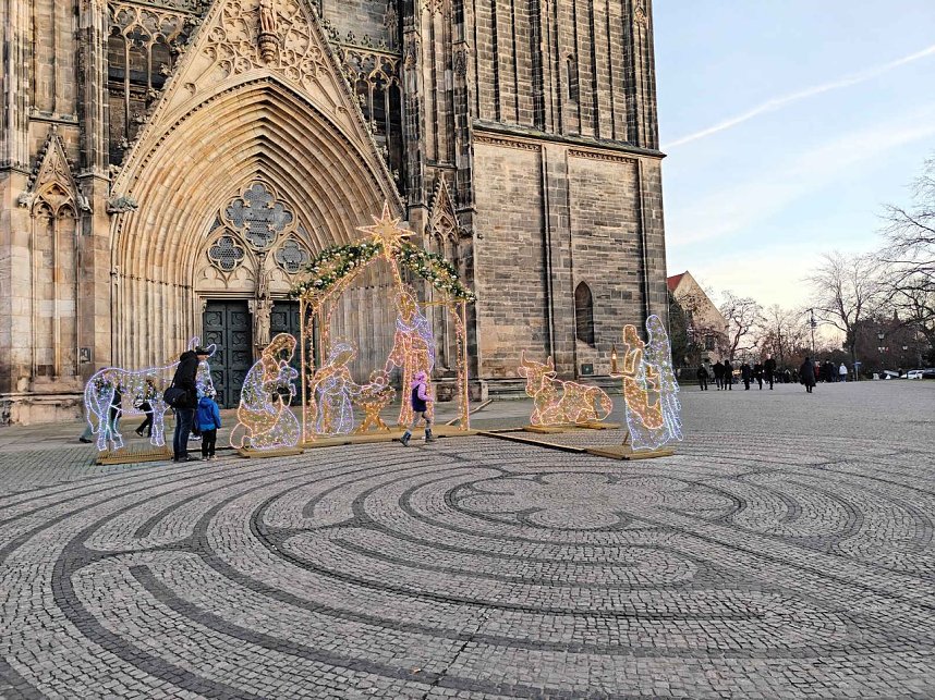 Peter Blei unterwegs in Magdeburg