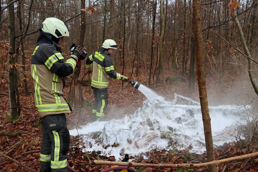 Feuewehreinsatz bei Heiligenstadt