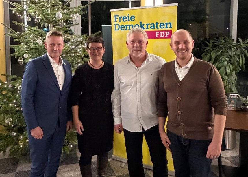 Dreik&ouml;nigstreffen der FDP in Heiligenstadt