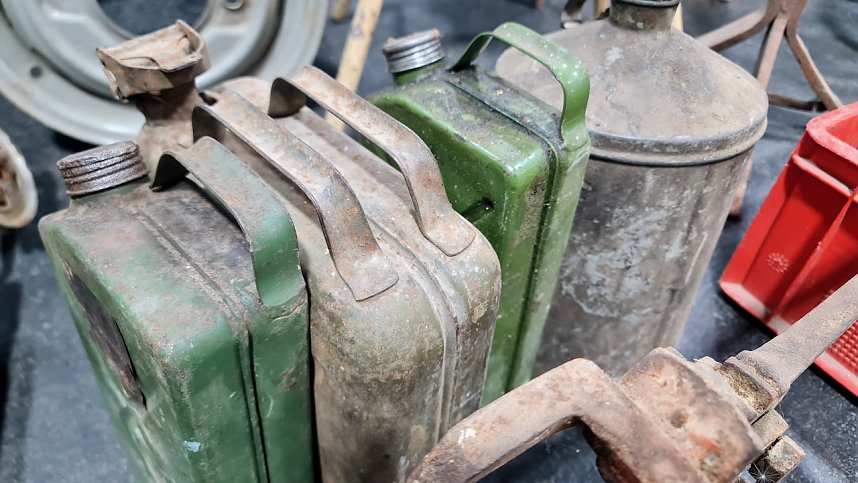 Jede Menge Oldtimer gab es am Wochenende in Erfurt zu sehen.