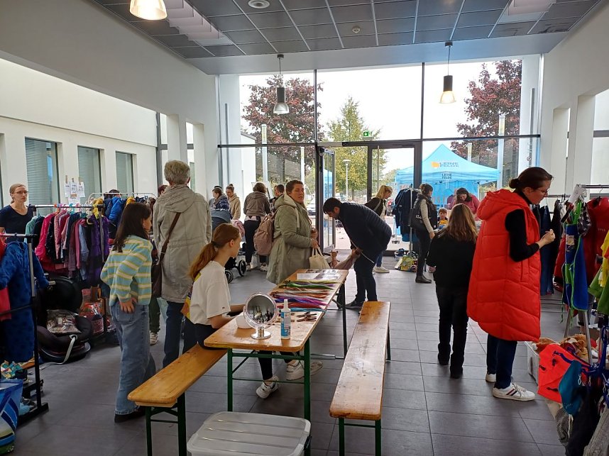 Am sozialen Zentrum in Leinefelde wird demn&auml;chst wieder zum Baby- und Kinderflohmarkt geladen