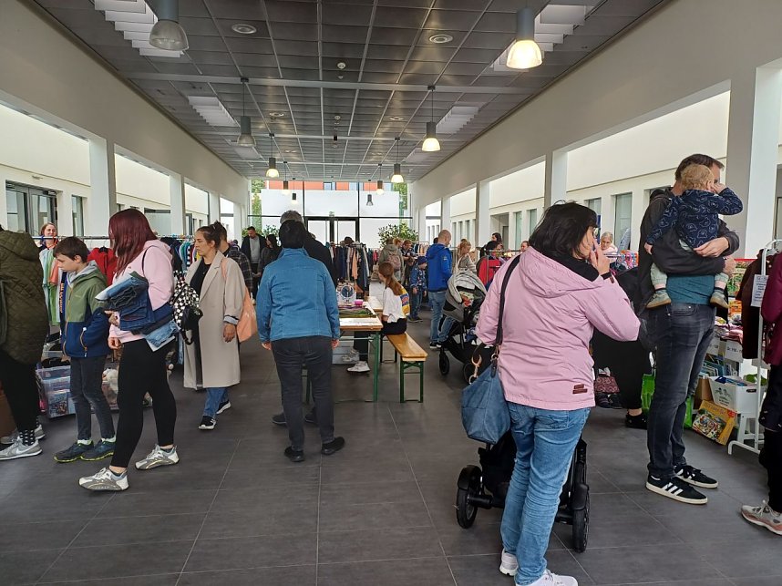 Am sozialen Zentrum in Leinefelde wird demn&auml;chst wieder zum Baby- und Kinderflohmarkt geladen