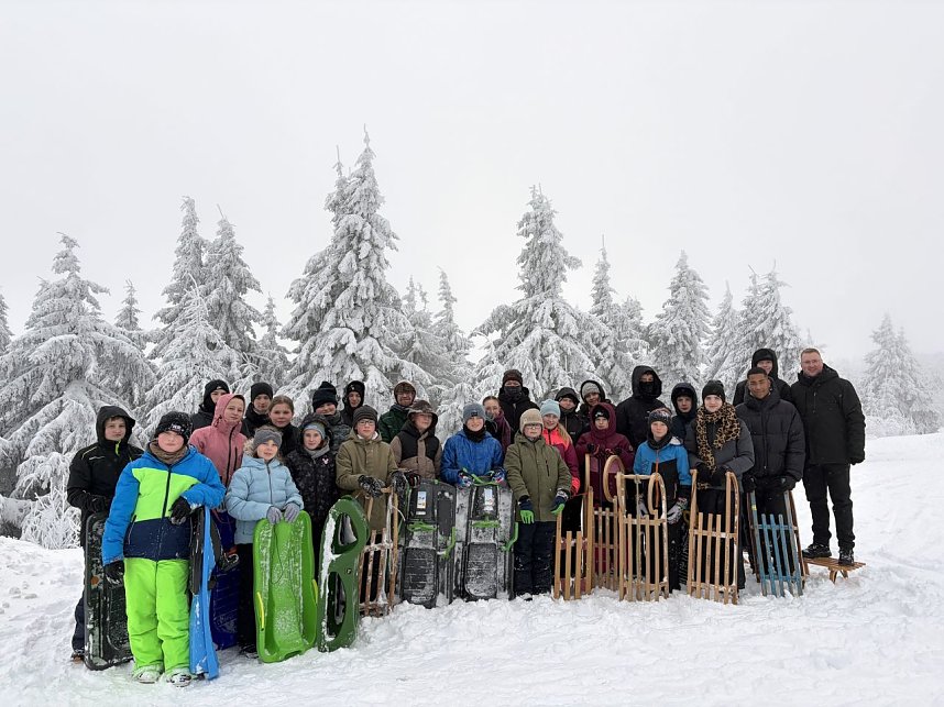 Heiligenst&auml;dter Jugendfeuerwehr im Erzgebirge