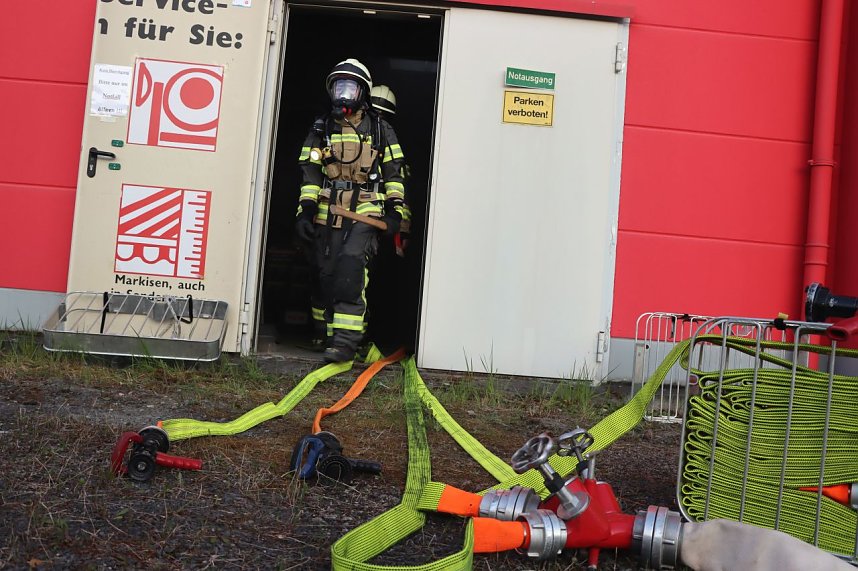 Eine Gro&szlig;&uuml;bung f&uuml;hrte die Feuerwehr in Heiligenstadt durch.