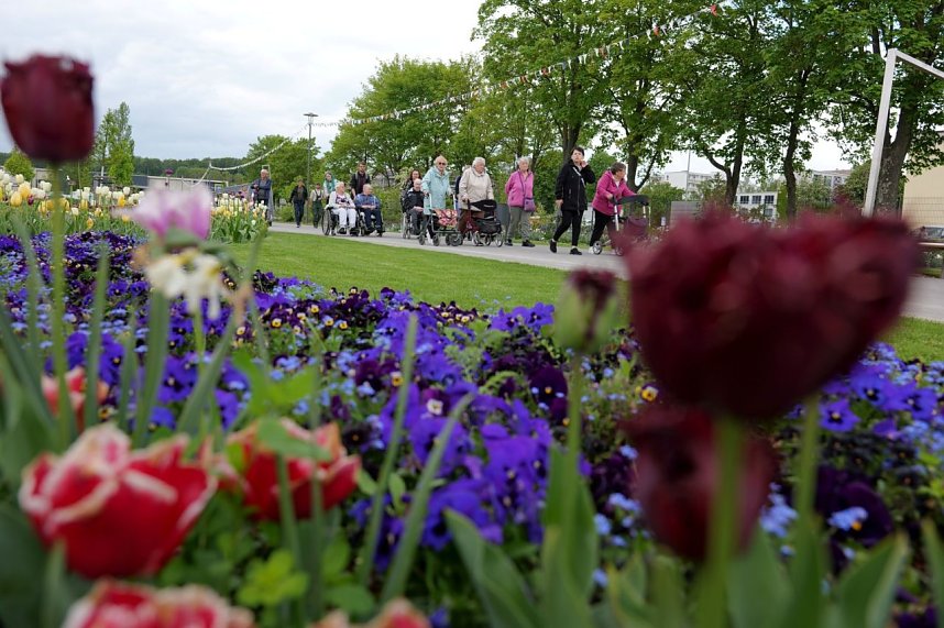 &Uuml;ber Tausend G&auml;ste waren bei der Dankesch&ouml;n-Veranstaltung auf dem Gel&auml;nde der Landesgartenschau in Leinefelde-Worbis. 