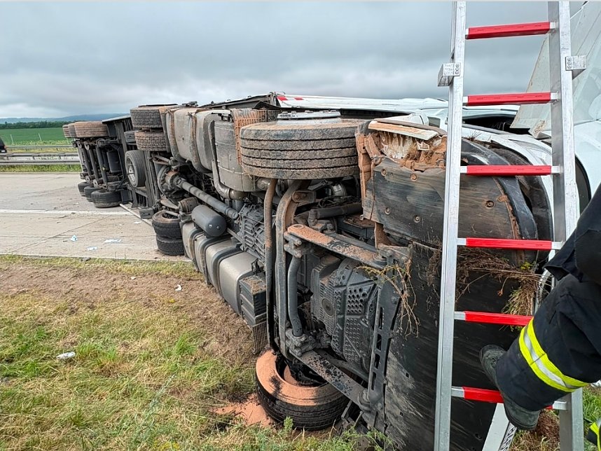 Unfall auf der A 38