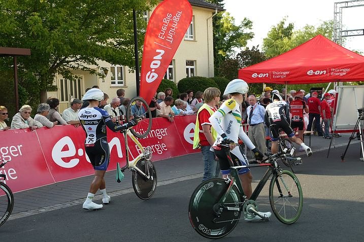 Erste Etappe der Th&uuml;ringen Rundfahrt