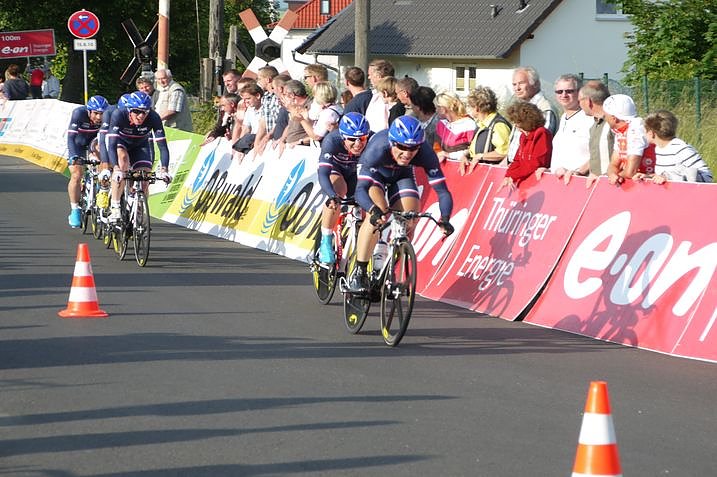 Erste Etappe der Th&uuml;ringen Rundfahrt