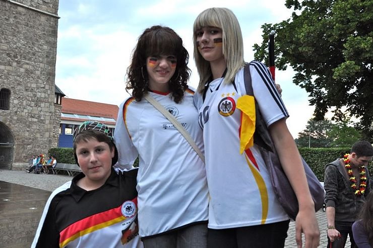 Public Viewing auf den Petersberg