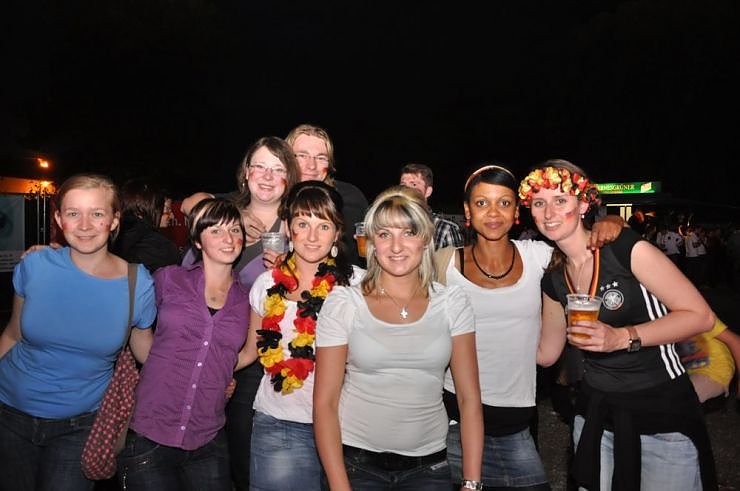 Public Viewing auf den Petersberg