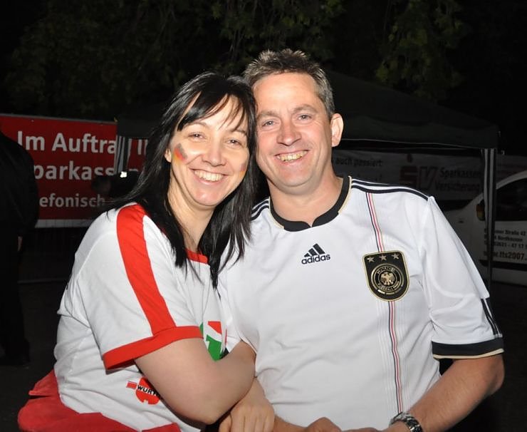 Public Viewing auf den Petersberg