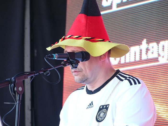 WM-Stimmung auf dem Berg