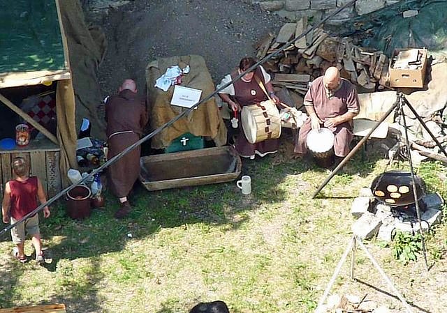 Mittelalterfest auf dem Strau&szlig;berg