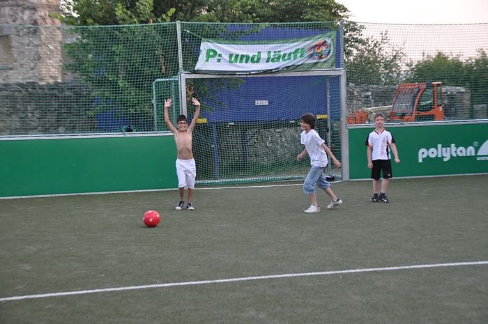 Public Viewing auf den Petersberg