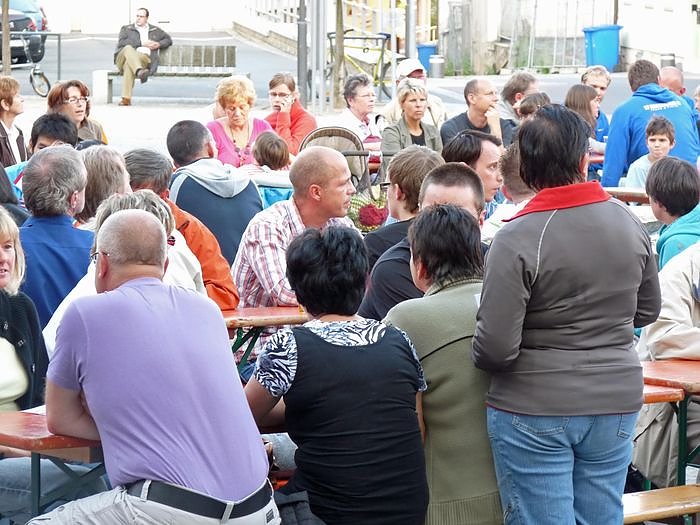 Athletenpr&auml;sentation des 15. Sparkassenmeetings 