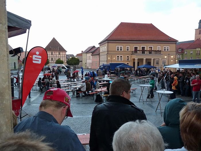 Athletenpr&auml;sentation des 15. Sparkassenmeetings 