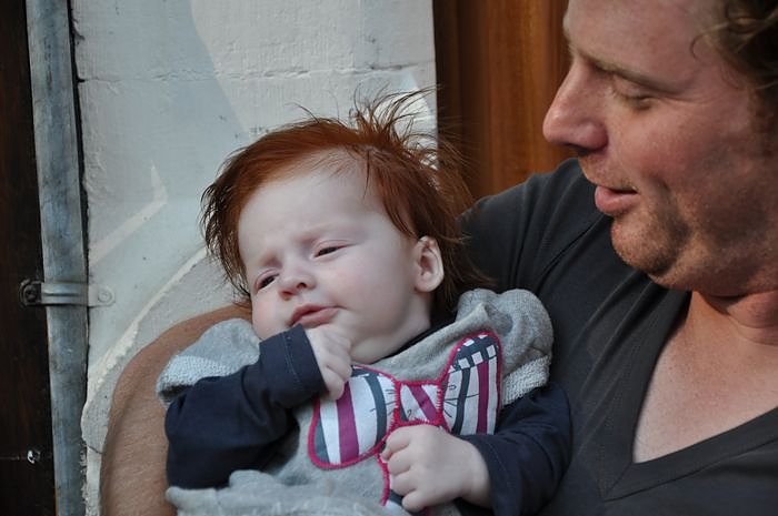 J&uuml;ngste rothaarige zum Treffen