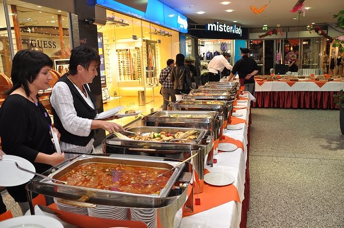 Geburtstagsfeier in der Galerie