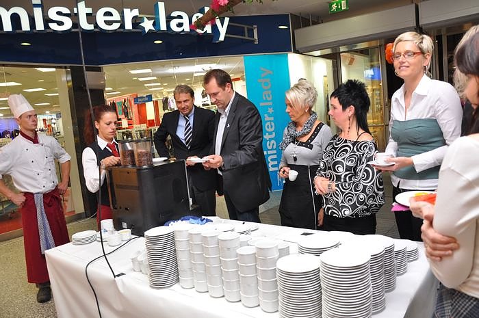 Geburtstagsfeier in der Galerie