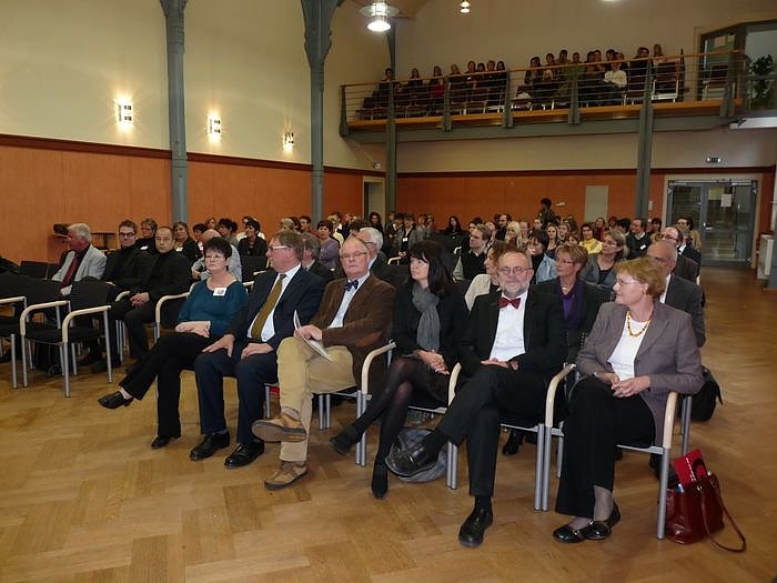 Bibliothekspreis &uuml;bergeben