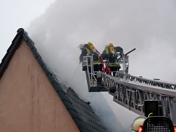 Wohnhausbrand Hospitalstra&szlig;e
