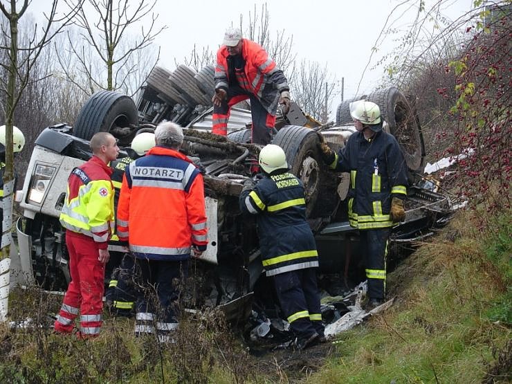 Unfall auf der A 38